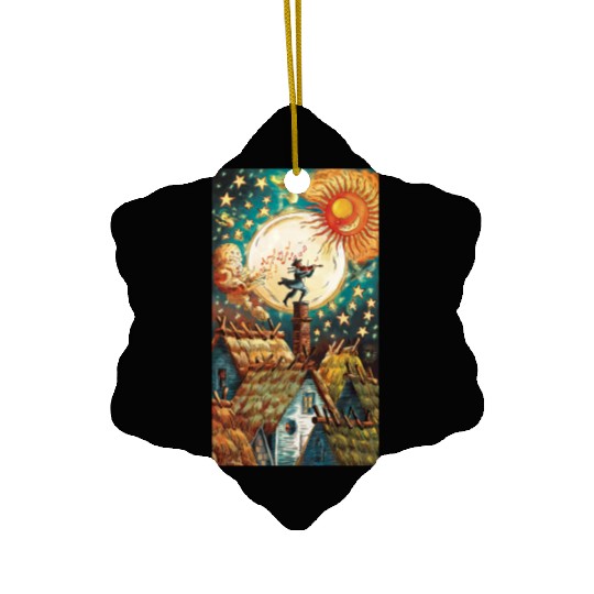 Twilight Troubadour Ceramic Ornaments