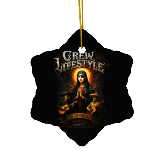 Crew Lifestyle: Sacred Rebels Edition Ceramic Ornaments