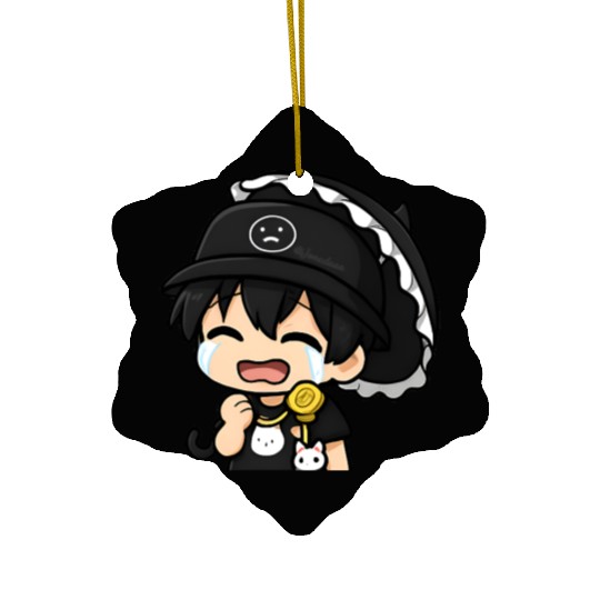 Chibi Joneda Sob Ceramic Ornaments