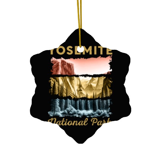 Yosemite National Park Ceramic Ornaments