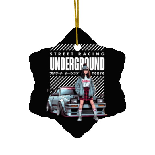 Japanese Underground Street Racing - JDM Car Ceramic Ornaments