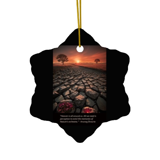 Nature's Orchestra Ceramic Ornaments