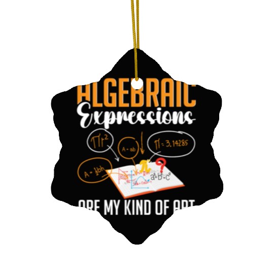 Mathematician Math Teacher Mathematics Ceramic Ornaments