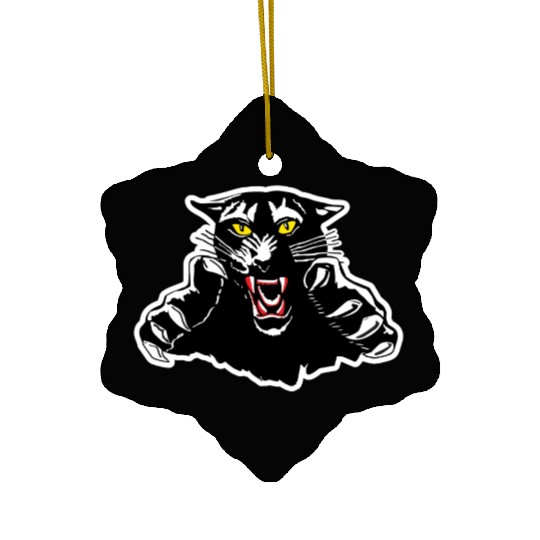 Black Panther Claw Design Ceramic Ornaments
