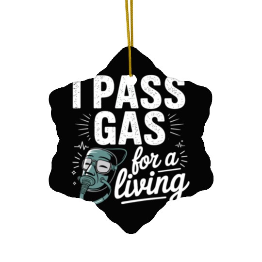 Life Support Medical Illustration Ceramic Ornaments