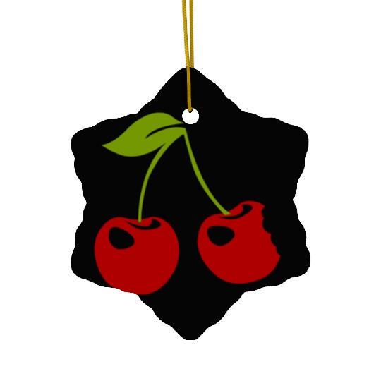 Cherry Vibes – Bold & Sweet Style Ceramic Ornaments