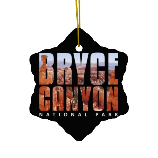 Bryce Canyon National Park Scenic Design Ceramic Ornaments