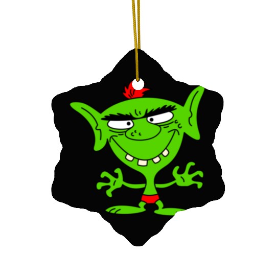 green goblin Ceramic Ornaments
