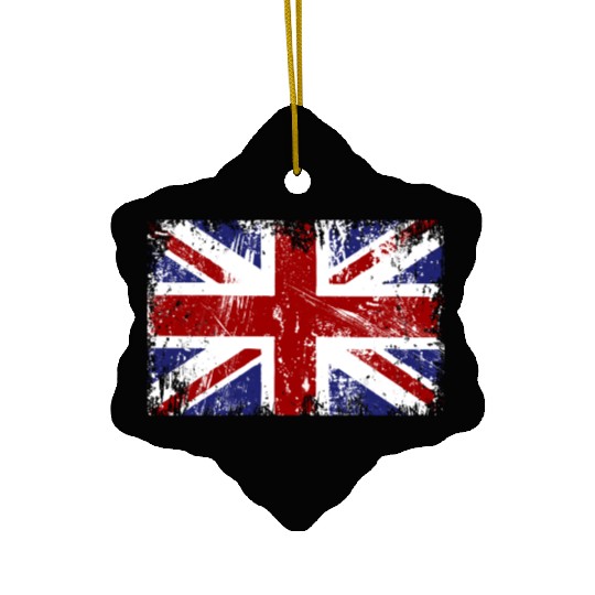 British Flag Union Jack Ceramic Ornaments