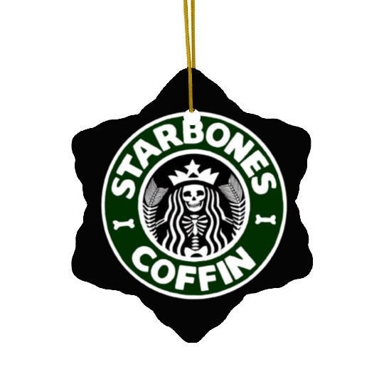 Starbones Coffin Ceramic Ornaments
