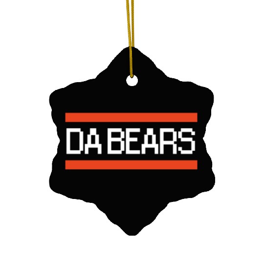 Da Bears Ceramic Ornaments