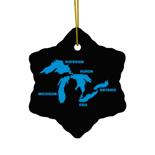 Great Lakes Ceramic Ornaments