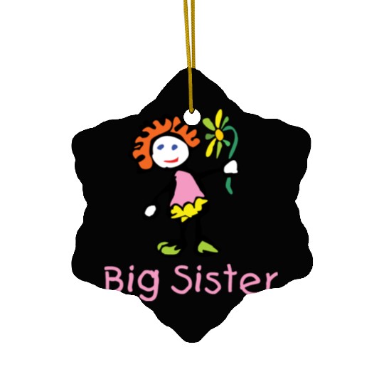Big Sister Ceramic Ornaments
