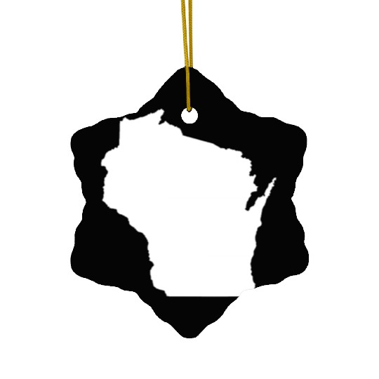 Coloring Book Wisconsin Ceramic Ornaments