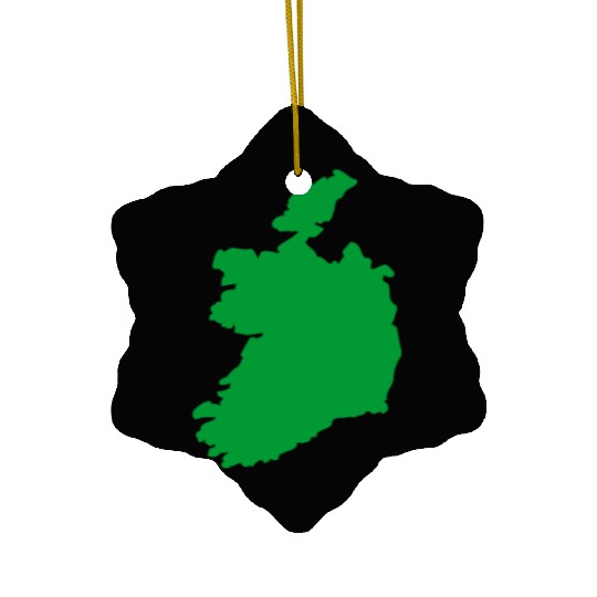 Ireland Solid Ceramic Ornaments