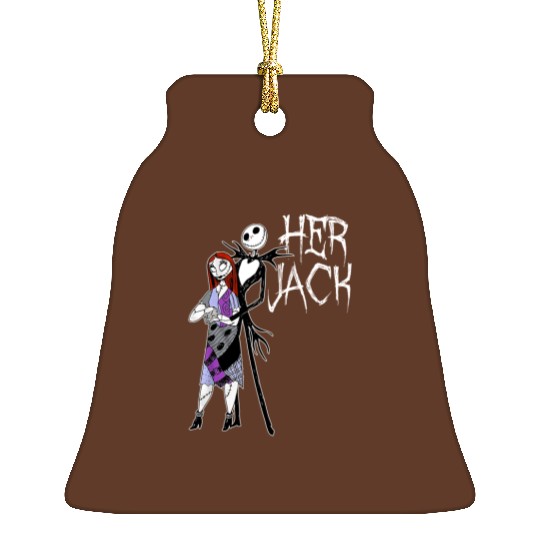 disneys The Nightmare Before Christmas Her Jack Ceramic Ornaments