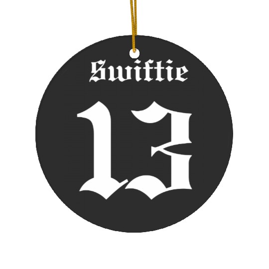 Discover Taylor Number 13 Ceramic Ornaments