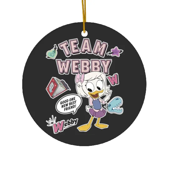 Disney DuckTales, Team Webby Collage Ceramic Ornaments, DuckTales Ceramic Ornaments