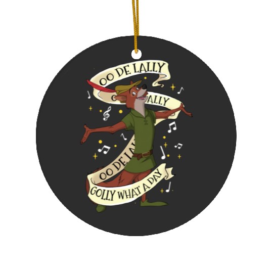 Robin Hood Ceramic Ornaments, Disney Women's Ceramic Ornaments, Disneyland Matching Ceramic Ornaments