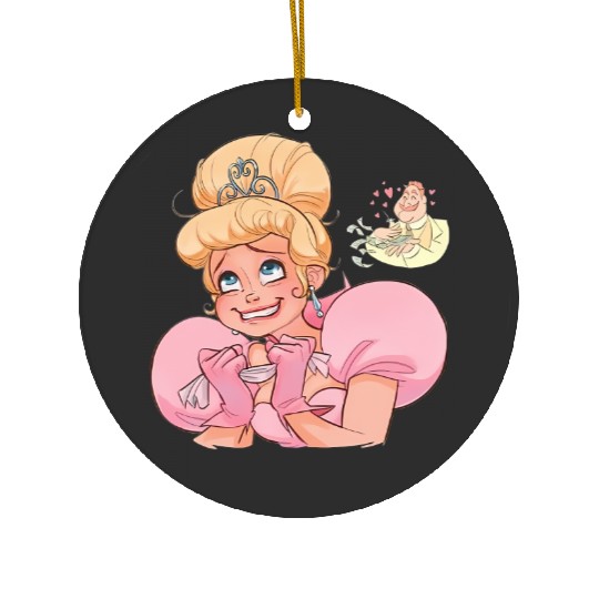 Disney Charlotte Emotions Ceramic Ornaments, Disney Princess Ceramic Ornaments, Princess And The Frog Ceramic Ornaments, Disney Princess Kid Ceramic Ornaments, Family Birthday Gift Kid.