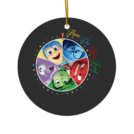 Disney Inside Out Ceramic Ornaments, Inside Out Ceramic Ornaments, Disney Pixar Inside Out Ceramic Ornaments