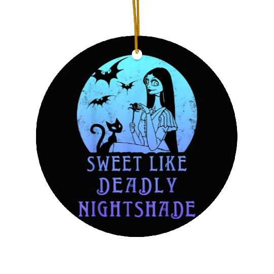Disney Nightmare Before Christmas Sally Sweet Like Deadly Ceramic Ornaments, Disneyland Spooky Season