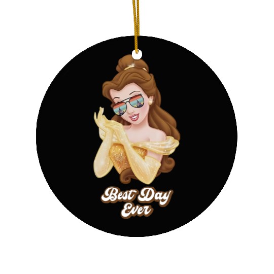 Disney Princess Belle Ceramic Ornaments, Disney Princess Ceramic Ornaments