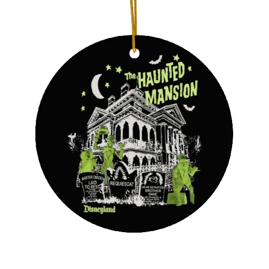 Disneyland the Haunted Mansion Ceramic Ornaments