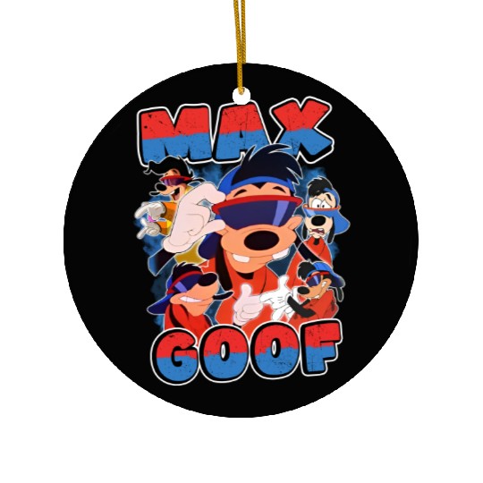Disney A Goofy Movie Max Goof Porrtrait  Retro Ceramic Ornaments, WDW Magic Kingdom  Ceramic Ornaments