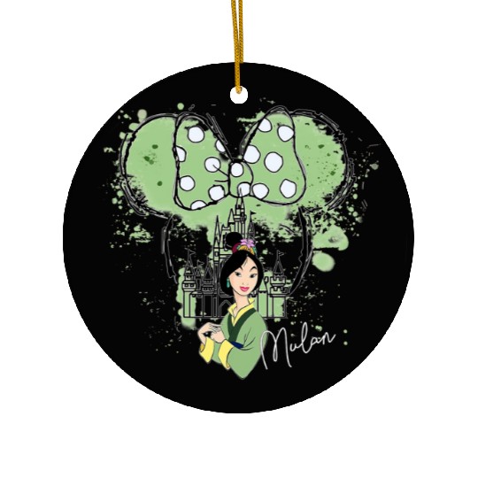Mulan Princess Ceramic Ornaments, Disney Mulan Princess Ceramic Ornaments, Disney Princess Ceramic Ornaments, Disney Mulan Ceramic Ornaments