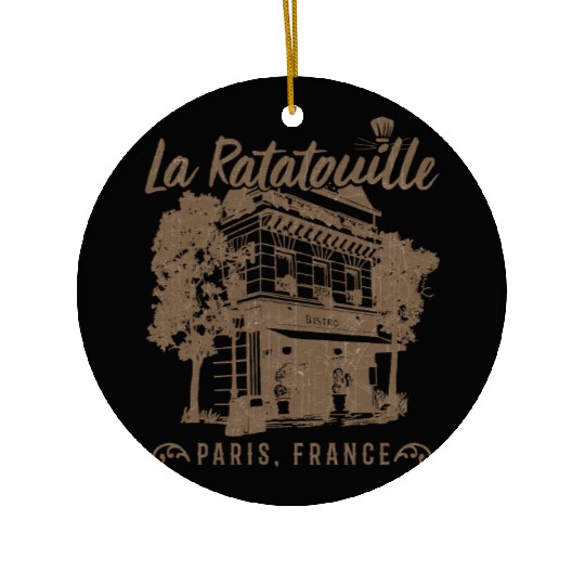 Disney Pixar Ratatouille Paris Ceramic Ornaments