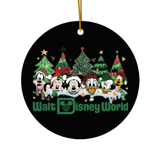 Walt Disneyworld Ceramic Ornaments, Disney Christmas Ceramic Ornaments, Disneyworld Xmas Ceramic Ornaments, Magic Kingdom Holiday Ceramic Ornaments