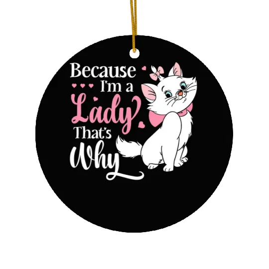 Cute Marie Aristocats Disney Ceramic Ornaments