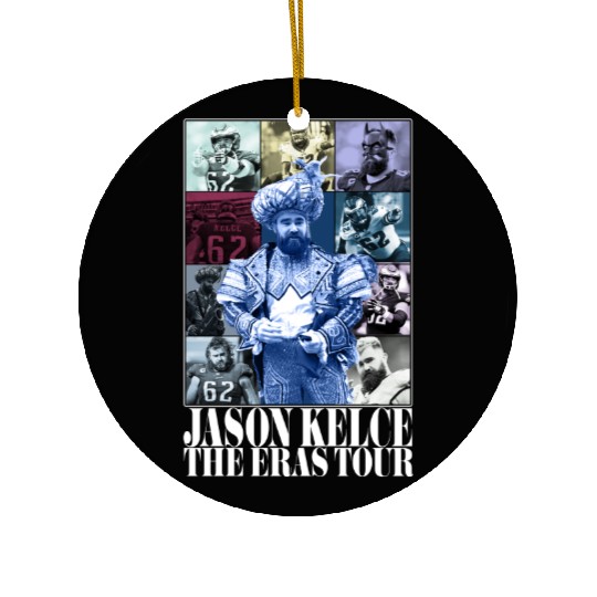 Jason Kelce Eras Tour Ceramic Ornaments Ceramic Ornaments