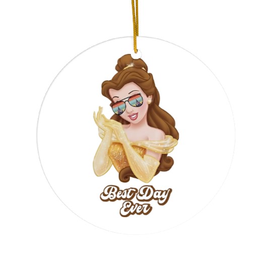 Disney Princess Belle Ceramic Ornaments, Disney Princess Ceramic Ornaments
