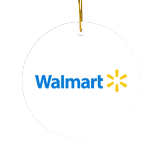 Walmart Logo Baseball Jerseys Ceramic Ornaments