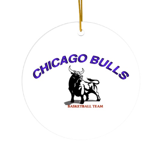 CHICAGO BULLS Ceramic Ornaments