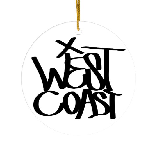West coast Ceramic Ornaments