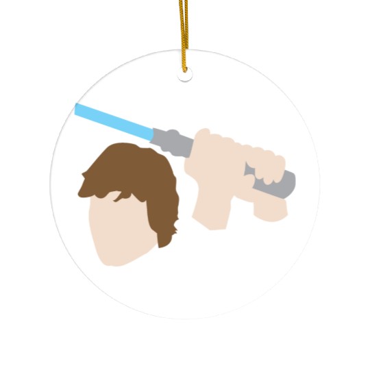 Luke Skywalker Lightsaber Ceramic Ornaments