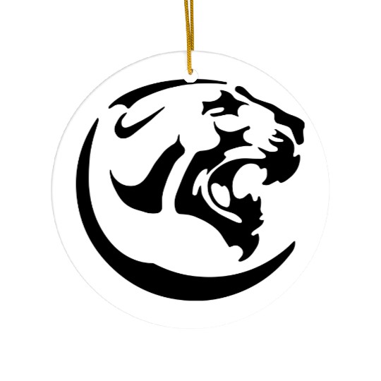 Black panther Ceramic Ornaments