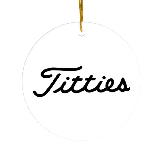 Titties Ceramic Ornaments