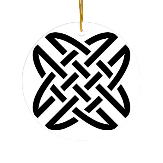 Celtic Knot Ceramic Ornaments