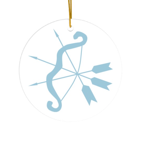 cupid bow Ceramic Ornaments