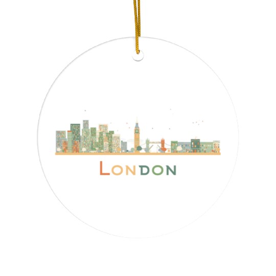 london Ceramic Ornaments