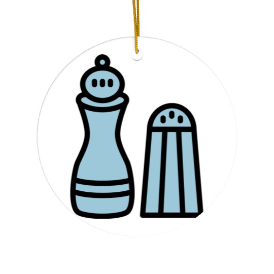 pepper grinder salt shaker Ceramic Ornaments