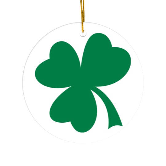 shamrock Ceramic Ornaments