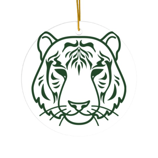 Tiger Ceramic Ornaments