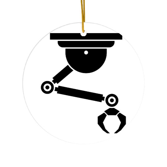 robot arm Ceramic Ornaments