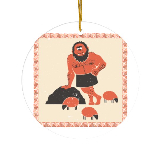 Cyclops Ceramic Ornaments