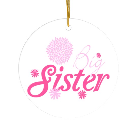 Sister - Big sister Ceramic Ornaments